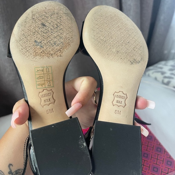 Tory Burch Patent Leather Sandal Heels - Picture 2 of 13